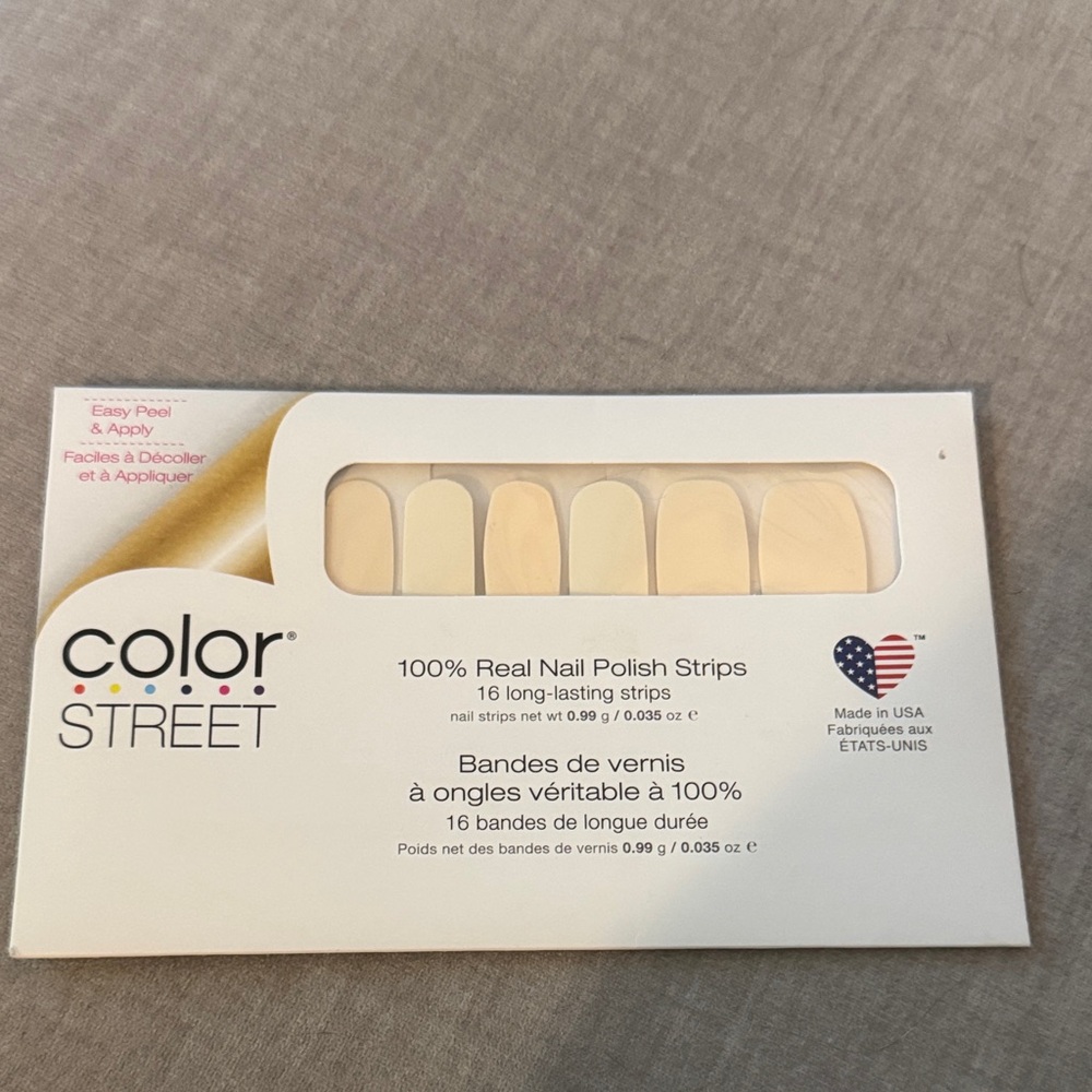 Color Street Glazed Over Nail Strips